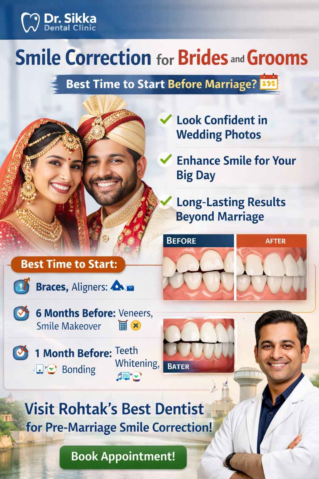 Smile Correction for Brides and Grooms Before Marriage — Best Time to Start